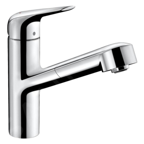 Hansgrohe Focus M42, drezová batéria M427-H150 s výsuvnou spŕškou, chrómová, HAN-71814000