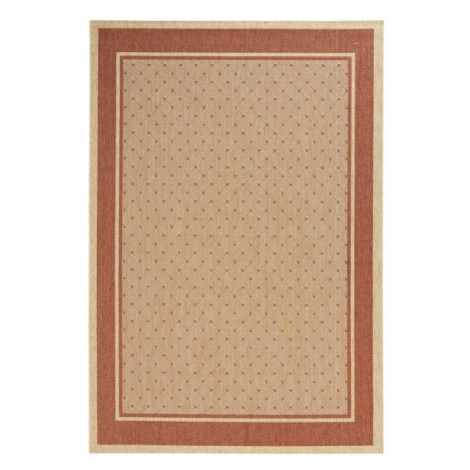 Kusový koberec Natural 102711 Classy Terracotta – na von aj na doma Rozmery kobercov: 120x170 Hanse Home