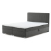 Expedo Čalúnená posteľ boxspring WILDE + topper, 180x200, trinity 15