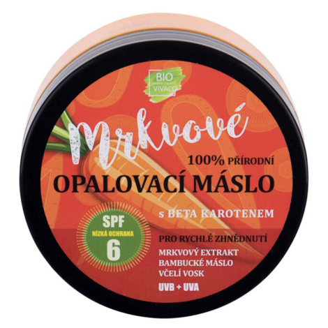 VIVACO Prírodné opaľovacie maslo s mrkvovým extraktom SPF 6 150 ml