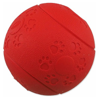 Hračka Dog Fantasy lopta na pamlsky červená 6cm