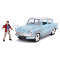 Harry Potter Auto Ford Anglia 1959 1:24 s figúrkou Harryho Pottera