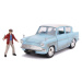 Harry Potter Auto Ford Anglia 1959 1:24 s figúrkou Harryho Pottera