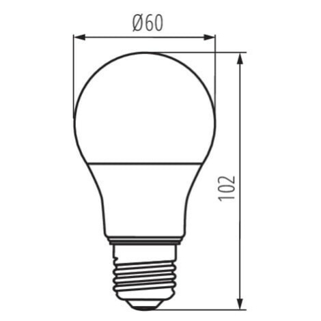 IQ-LED A60 7,2W-WW   Svetelný zdroj LED (starý kód 27273) KANLUX