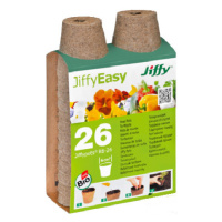 Rašelinový kvetináč Jiffypot 6 cm - balenie 26 ks