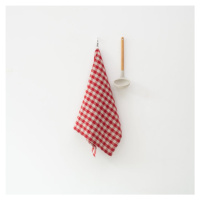 Ľanová utierka 45x65 cm Red Gingham – Linen Tales