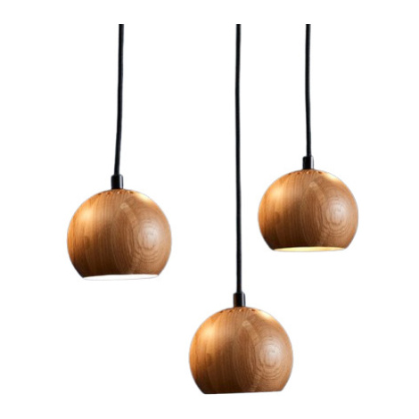 FRANDSEN - Závesná lampa BALL WOOD