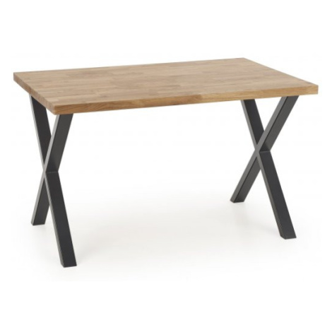 Jedálenský stôl APEX masívny dub 120x78 cm Halmar