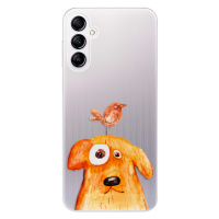 Odolné silikónové puzdro iSaprio - Dog And Bird - Samsung Galaxy A14 / A14 5G