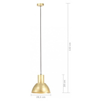 Závesná lampa mosadz Dekorhome 28,5 cm