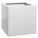 Kvetináč Block, farba matná biela, viac veľkostí - PotteryPots Velikost: XXL - v. 70 cm