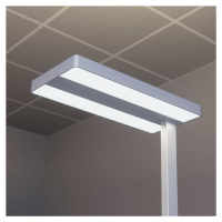 Stojacia lampa Arcchio LED Logan Neo, 8 000 lm, stmievateľná, strieborná