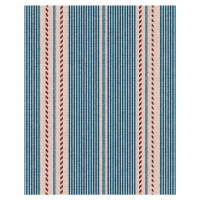 MINDTHEGAP Berber Stripes Blue - tapeta