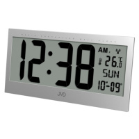 Digitálne hodiny JVD RB9380.2, 31cm strieborná