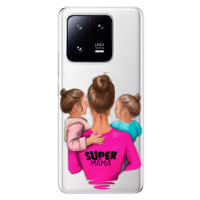 Odolné silikónové puzdro iSaprio - Super Mama - Two Girls - Xiaomi 13 Pro