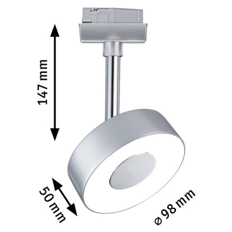 Paulmann URail Circle LED svetlo okrúhle v chróme