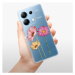 Odolné silikónové puzdro iSaprio - Three Flowers - Xiaomi Redmi Note 13