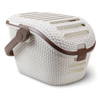 Box Curver® PET CARRIER, béžový, 38x51x33 cm, prepravný, na mačku a psa