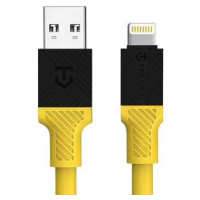 Tactical Fat Man, USB-A na Lightning, 1m, žltý