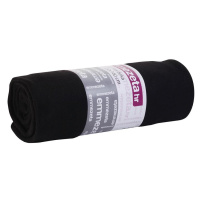 Fleecová deka 130x160 čierna