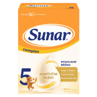 SUNAR Complex 5 mliečna výživa 600 g