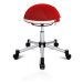 Topstar Topstar - aktívna stolička Sitness Halfball - červená