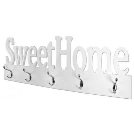 Nástenný vešiakový panel Sweet Home, biely% Asko