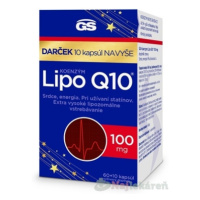 GS Koenzým lipo Q10 100 mg 60 + 10 kapsúl