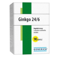 GENERICA Ginkgo 24/6 90 kapsúl