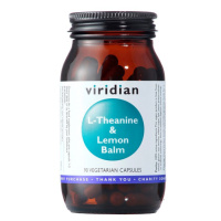 VIRIDIAN L-Theanine & Lemon Balm 90 kapsúl