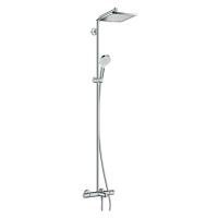 Hansgrohe Crometta E, Showerpipe 240 1jet s vaňovým termostatom, chróm, HAN-27298000