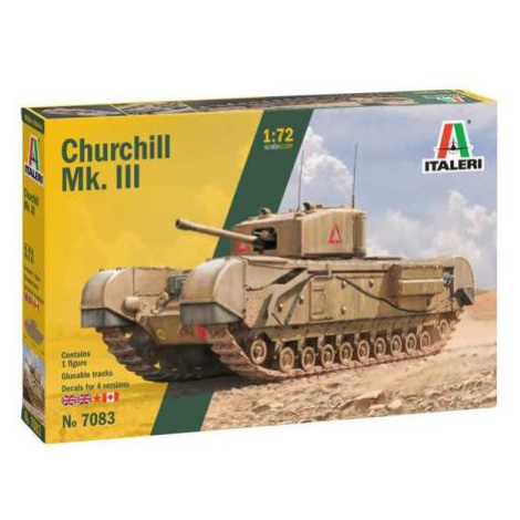 Model Kit tank 7083 - Churchill Mk. III (1:72)