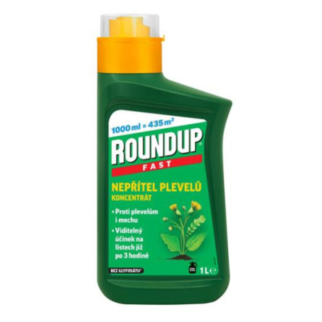 ROUNDUP Fast bez glyfozátu - koncentrát EVERGREEN 1l