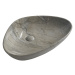 DALMA keramické umývadlo 58,5x39x14 cm, grigio MM213