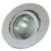 LED krúžok pre zapustenie Decoclic GU10/GU5.3, okrúhly, strieborný