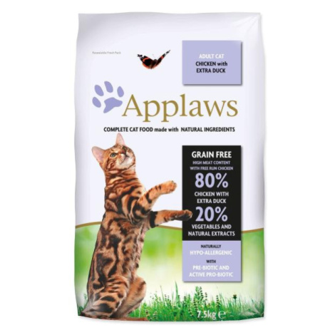 Krmivo Applaws Dry Cat Chicken with Duck 7,5kg