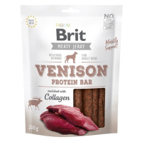 Brit Meaty Jerky Venison Protein Bar - 80g (exp. 12.9.2024)