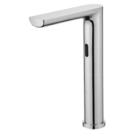 Senzorová vysoká stojanková batéria 6V DC (4xAA), nerez mat PS120 Sapho