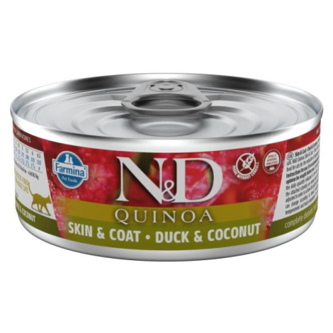 ND Cat konz. Quinoa 80g kacka,kokos