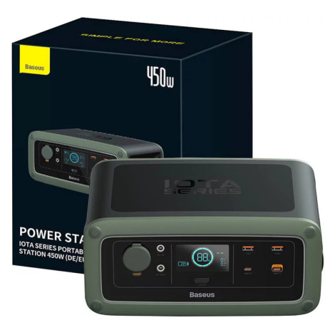 Nabíjačka Powerbank/power station Baseus ioTa 450W 90000 mAh (green)