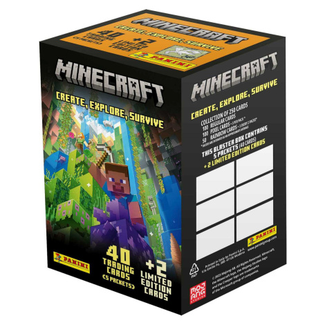 MINECRAFT 3 - karty - BLASTER BOX