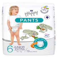 BELLA HAPPY Pants plienkové nohavičky Junior Extra 6 a 19 kusov