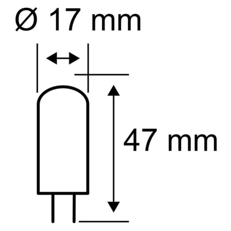 Paulmann LED kolíková pätica GY6,35 3,5W 2700K 3ks