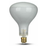 Žiarovka LED Filament E27 8W, 2700K, 500lm, stmievateľná, R125 VT-2198D (V-TAC)