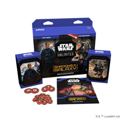 Fantasy Flight Games Star Wars: Unlimited – Shadows of the Galaxy Two-Player Starter