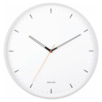 Karlsson 5940WH dizajnové nástenné hodiny 40 cm