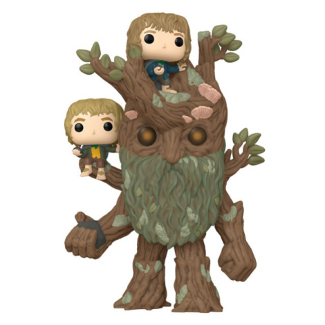 Funko POP! Lord of the Rings: Treebeard with Merry & Pippin Deluxe 15 cm