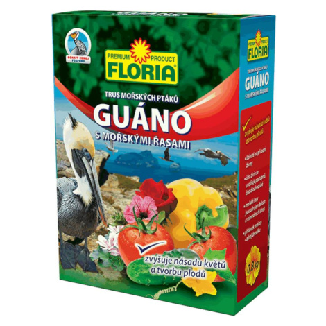 Hnojivo guano s morskymi riasami 0,8 kg floria MERKURY MARKET