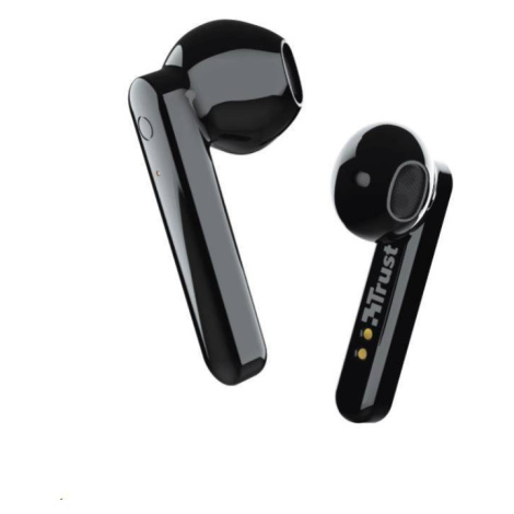 TRUST sluchátka Primo Touch Bluetooth Wireless Earphones - black