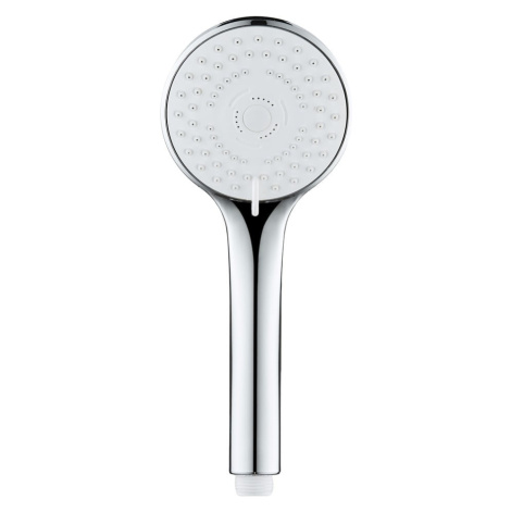 Plastová sprchová hlavica v striebornej farbe ø 9,5 cm Uno – Allstar